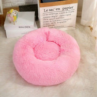 HKM-6377533 Thick Plush Round Pet Kennel with Anti-Skid Bottom - Durable, Waterproof & Moisture-Proof Design
