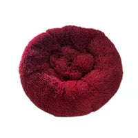 HKM-6377533 Thick Plush Round Pet Kennel with Anti-Skid Bottom - Durable, Waterproof & Moisture-Proof Design