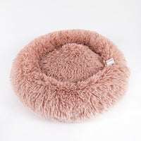 HKM-6377533 Thick Plush Round Pet Kennel with Anti-Skid Bottom - Durable, Waterproof & Moisture-Proof Design