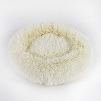 HKM-6377533 Thick Plush Round Pet Kennel with Anti-Skid Bottom - Durable, Waterproof & Moisture-Proof Design