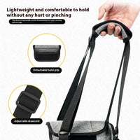 HKM-6378557 Elderly Dog Back-Style Auxiliary Strap in Heather Gray, Size S (Waist 40-46, Leg Circumference 24)