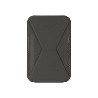 HKM-637907 Magnetic Mobile Phone Holder for iPhone 12 - Adjustable Lazy Bracket in Midnight Black, Business Gray, Oxford Blue, and Ocher Brown