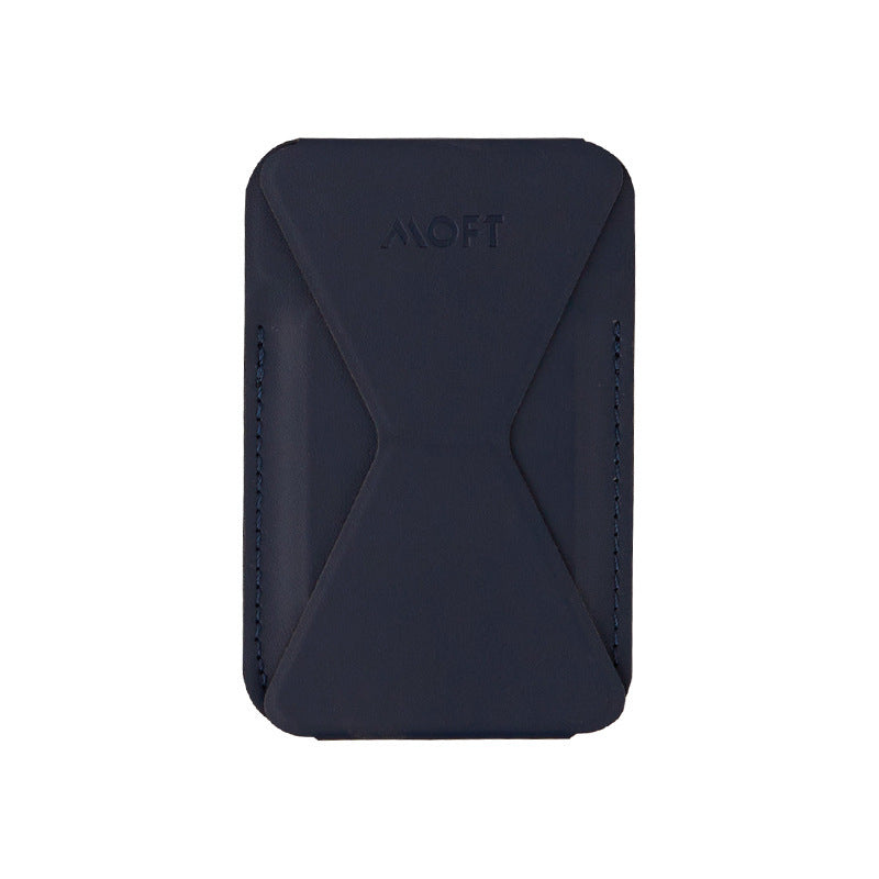 HKM-637907 Magnetic Mobile Phone Holder for iPhone 12 - Adjustable Lazy Bracket in Midnight Black, Business Gray, Oxford Blue, and Ocher Brown