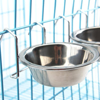 HKM-6379453 Stainless Steel Hanging Dog Food Bowl - Available in 11cm, 13cm, and 17cm Sizes