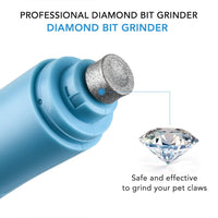 HKM-6380733 Electric Pet Nail Grinder and Polisher for Safe Claw Trimming and Grooming