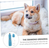 HKM-6380733 Electric Pet Nail Grinder and Polisher for Safe Claw Trimming and Grooming
