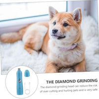 HKM-6380733 Electric Pet Nail Grinder and Polisher for Safe Claw Trimming and Grooming