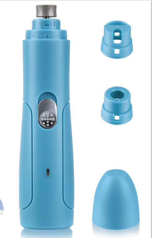 HKM-6380733 Electric Pet Nail Grinder and Polisher for Safe Claw Trimming and Grooming