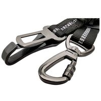 HKM-6381885 Elastic Adjustable Dog Car Seat Belt, Reflective Polyester Safety Harness for All Dog Sizes