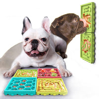 HKM-6383037 Dog Licking Mat Slow Feeder with Suction Pad in Multiple Colors