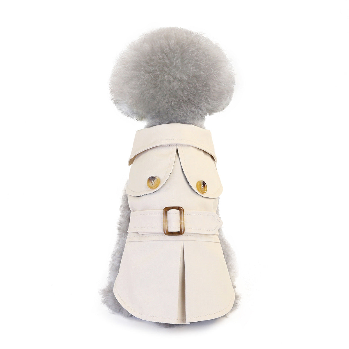 HKM-6383421 Stylish Polyester Dog Clothing in Khaki, Navy Blue, Green - Sizes S to XXL