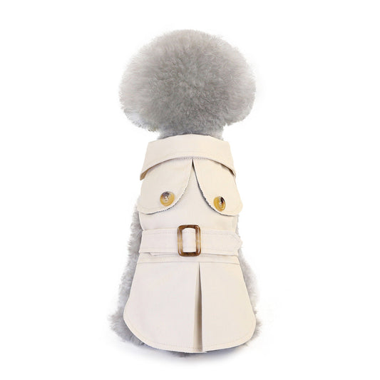 HKM-6383421 Stylish Polyester Dog Clothing in Khaki, Navy Blue, Green - Sizes S to XXL