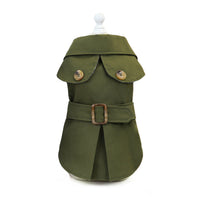 HKM-6383421 Stylish Polyester Dog Clothing in Khaki, Navy Blue, Green - Sizes S to XXL