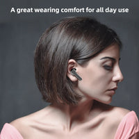 HKM-638355 Wireless Bluetooth Earbuds with LED Battery Display and High-Feedback Sound Quality