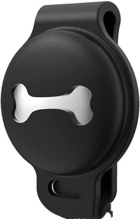 HKM-6384701 Silicone Protective Case for Pet Tracker - Available in Black, Sky Blue, Pink, and Gray