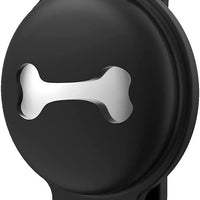 HKM-6384701 Silicone Protective Case for Pet Tracker - Available in Black, Sky Blue, Pink, and Gray