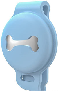 HKM-6384701 Silicone Protective Case for Pet Tracker - Available in Black, Sky Blue, Pink, and Gray
