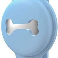 HKM-6384701 Silicone Protective Case for Pet Tracker - Available in Black, Sky Blue, Pink, and Gray