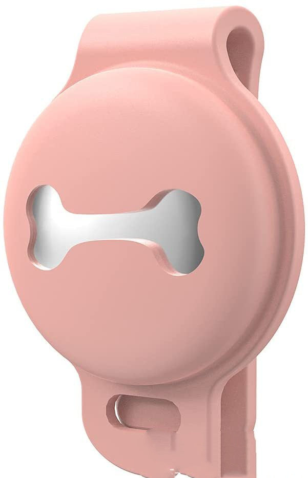HKM-6384701 Silicone Protective Case for Pet Tracker - Available in Black, Sky Blue, Pink, and Gray