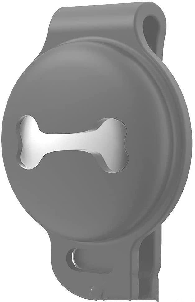 HKM-6384701 Silicone Protective Case for Pet Tracker - Available in Black, Sky Blue, Pink, and Gray