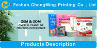 HKM-638483 Custom Full Colour Monthly Executive Wall Desk Calendar 2024 with Logo Printing