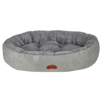HKM-6386877 Universal Non-slip Plus-sized Pet Nest in Gray and Brown - 4 Season Comfort for Dogs