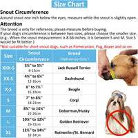 HKM-6388285 Breathable Mesh Dog Muzzle for Anti-Biting, Anti-Barking, and Controlled Eating - Suitable for Large, Medium, and Small Dogs