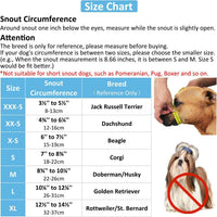 HKM-6388285 Breathable Mesh Dog Muzzle for Anti-Biting, Anti-Barking, and Controlled Eating - Suitable for Large, Medium, and Small Dogs
