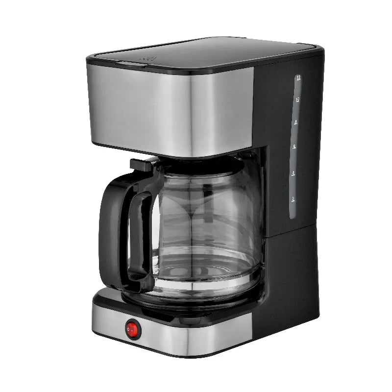 HKM-638931 12-Cup Drip Coffee Maker with 1.5 L Capacity