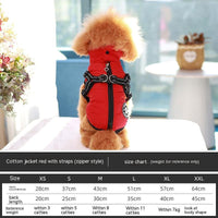 HKM-6389437 Adjustable Pet Cotton Vest with Traction for Comfort and Support