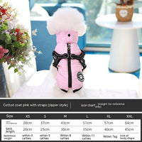 HKM-6389437 Adjustable Pet Cotton Vest with Traction for Comfort and Support