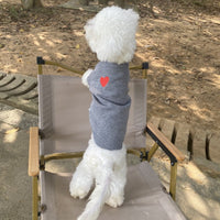 HKM-6390589 Cozy Wool Pet Sweater for Small and Medium Dogs and Cats in Sapphire Blue, Red, and Dark Gray