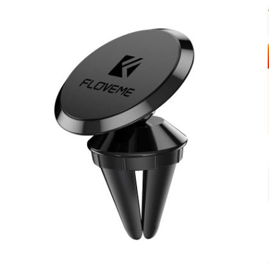HKM-639059 360-Degree Rotating Magnetic Mobile Phone Holder for Car CD Slot, Aluminum Alloy Design