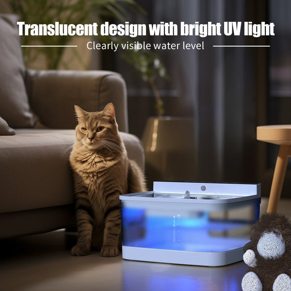 HKM-6390845 Automatic Pet Water Dispenser with Adjustable Flow Control