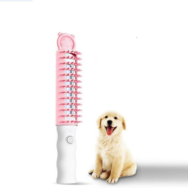 HKM-639251 Ozone Deodorizing Pet Grooming Brush for Shedding and Hair Removal