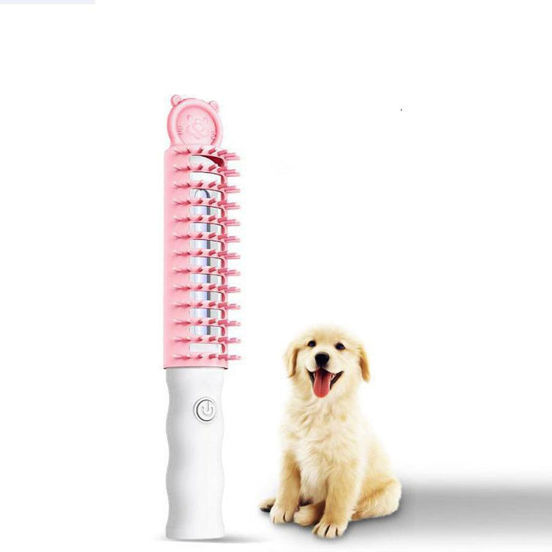 HKM-639251 Ozone Deodorizing Pet Grooming Brush for Shedding and Hair Removal