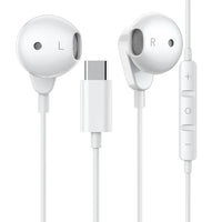 HKM-639251 USB-C Wired Earphones with Microphone Compatible with iPhone 15