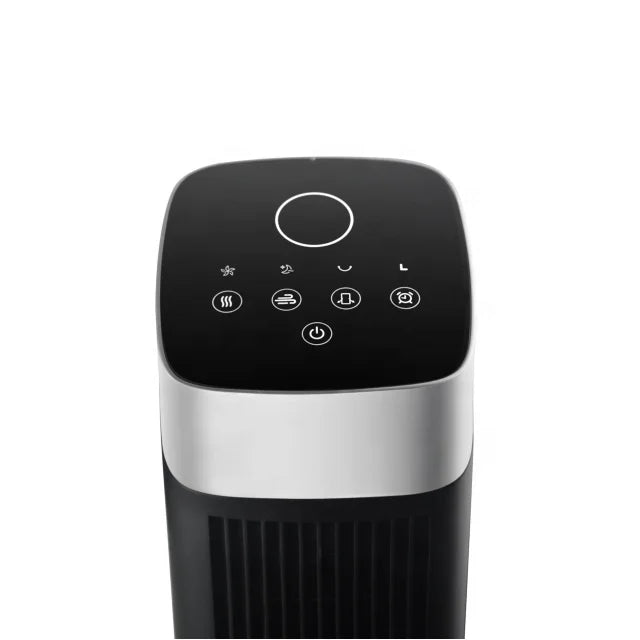 HKM-639379 41-Inch Touch Screen Bladeless Oscillating Tower Fan with Remote Control and Timer