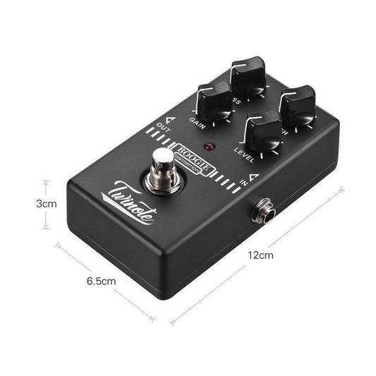 HKM-639571 Chorus Digital Monoblock Effect Pedal - Metal Construction, 1/4" Mono Input/Output, Battery or DC Powered