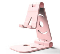 HKM-639571 Versatile Folding Phone Bracket for Desk Use - Adjustable Multi-Function Stand in Four Colors