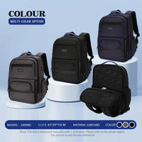 HKM-639571 Waterproof 17.5 Inch Unisex College Laptop Backpack for School and Travel