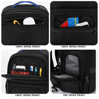 HKM-639571 Waterproof 17.5 Inch Unisex College Laptop Backpack for School and Travel