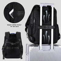 HKM-639571 Waterproof 17.5 Inch Unisex College Laptop Backpack for School and Travel