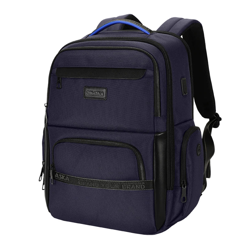 HKM-639571 Waterproof 17.5 Inch Unisex College Laptop Backpack for School and Travel