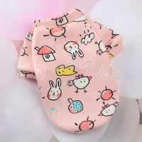 HKM-6395837 Cozy Polyester Pet Clothes for Small Dogs - Autumn/Winter Collection