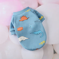 HKM-6395837 Cozy Polyester Pet Clothes for Small Dogs - Autumn/Winter Collection