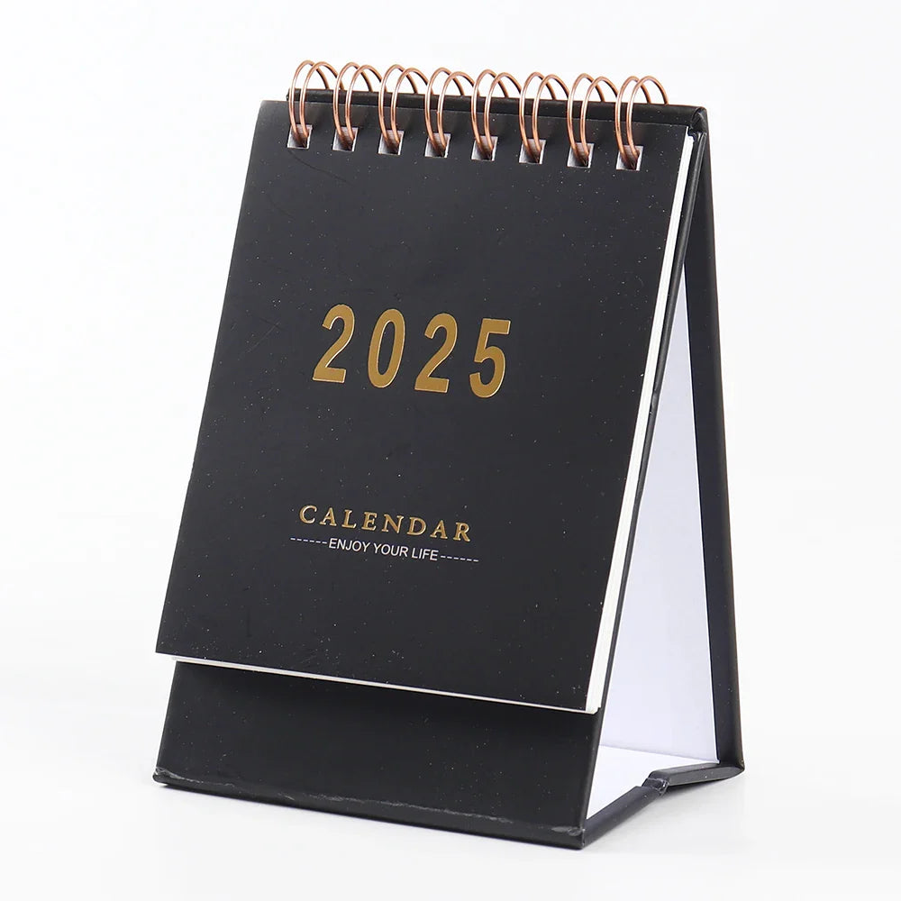 HKM-639635 Creative Portable Desktop Calendar for Office Use - Small Annual Planner