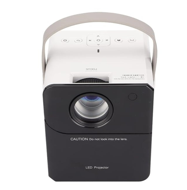 HKM-639699 Compact Portable LED Mini Projector with HD Display and Wireless Feature