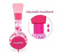 HKM-639827 Easy Speed Horse Headphones with 3.5mm Connector, Head-Mounted Design, 20-20K Hz Range, Comfortable PU Earmuffs