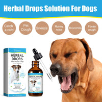 HKM-6398397 Herbal Cough Relief Drops for Pets with Natural Extracts, 60ml